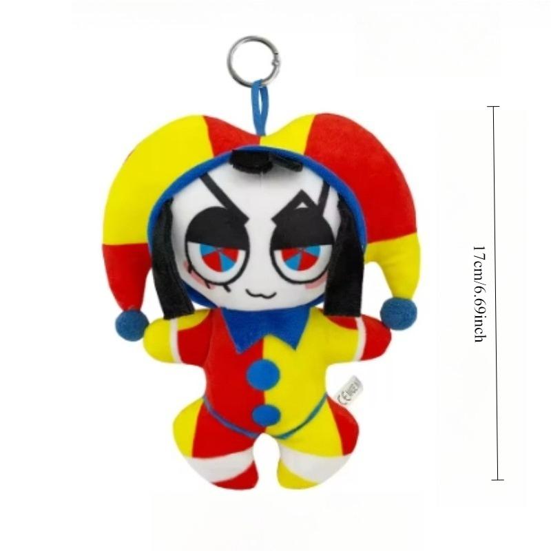 Amazing Digital Doll Circus Maid Jax Plush Magical Rabbit Clown Cartoon Periphery Suitable Fans Home Collection Decoration