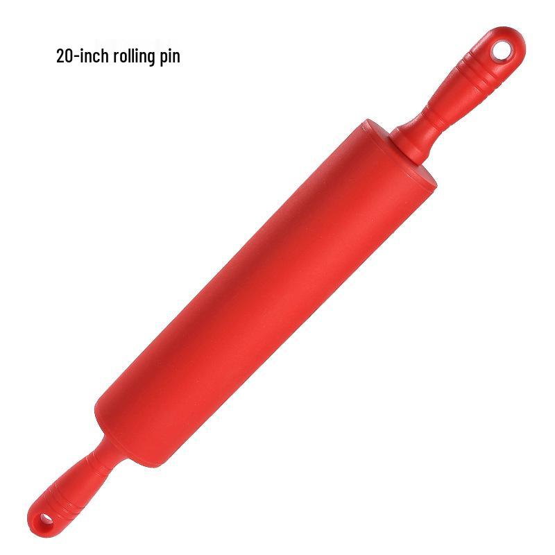 Non-stick Silicone Rolling Pin Set: Large & Small Rollers for Home Baking