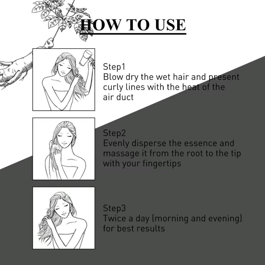 5% Minoxidil Biotin Hair Serum For Men And Women Dense Hair Serum Healthy Hair Penetrates Root To Tip