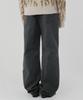 Seuweideu Semi Wide Pants [Charcoal Gray]