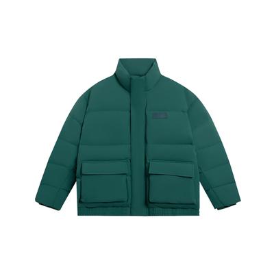 Casual Down Jacket Men Outerwear Pine-Green AYMS387-4