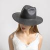European and American Fashion Casual Hand-woven Papyrus Wide-brimmed Jazz Hat Summer Outdoor Travel Sun Protection Sunshade Straw Hat Tide