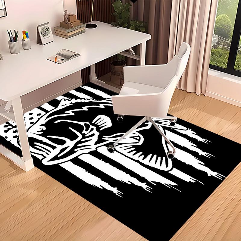 Nash Tackle Printed Absorbent Washable Carpet, Non-Slip Bathroom Mats, Kitchen Rugs, Yoga Mat,Living Room Entrance, Camping Picnic Rugs