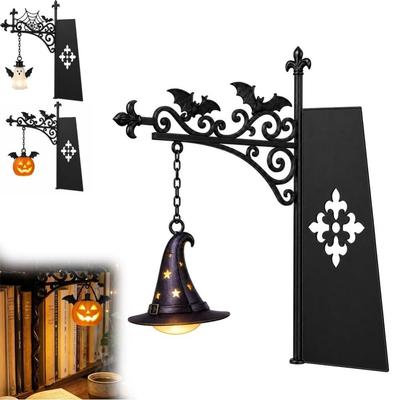 Cut Halloween Library Shelf Lanterns Figurine Pumpkin Figurine Decor  For Bookcase Decorations