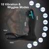 Wiggle Prostata Massasjeapparat Anal Plug Men Trådløs Fjernkontroll Butt Plug Vibrator Oppvarming 10 Mode