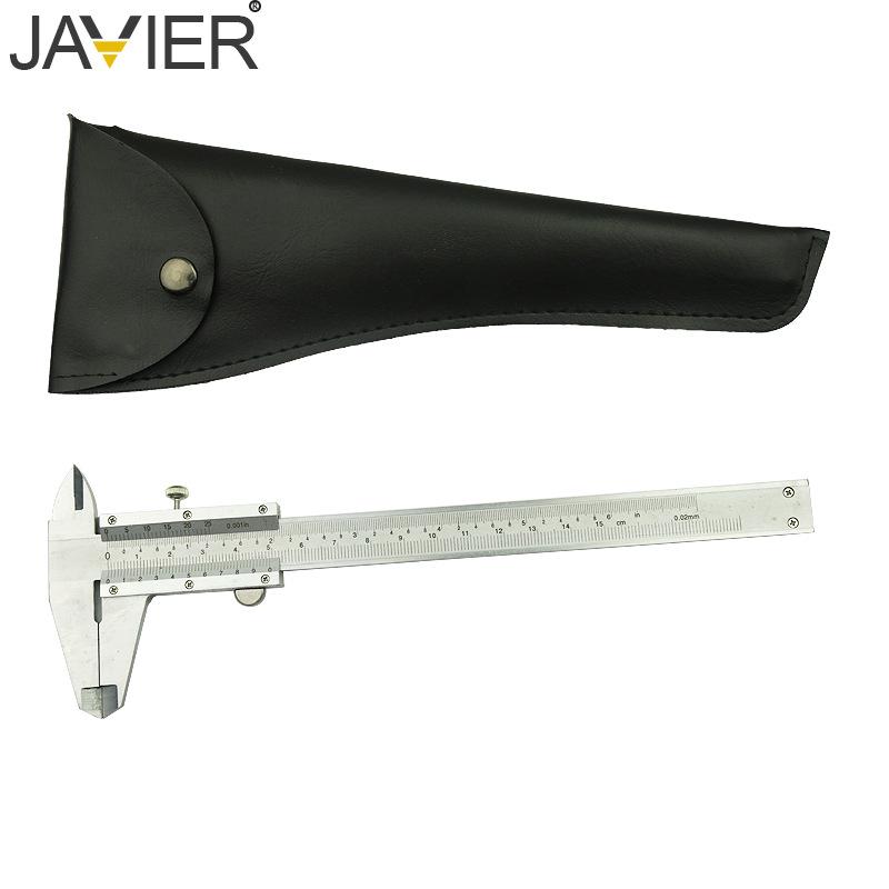 HUOTO 0-150MM Carbon Steel Vernier Caliper with Depth Gauge