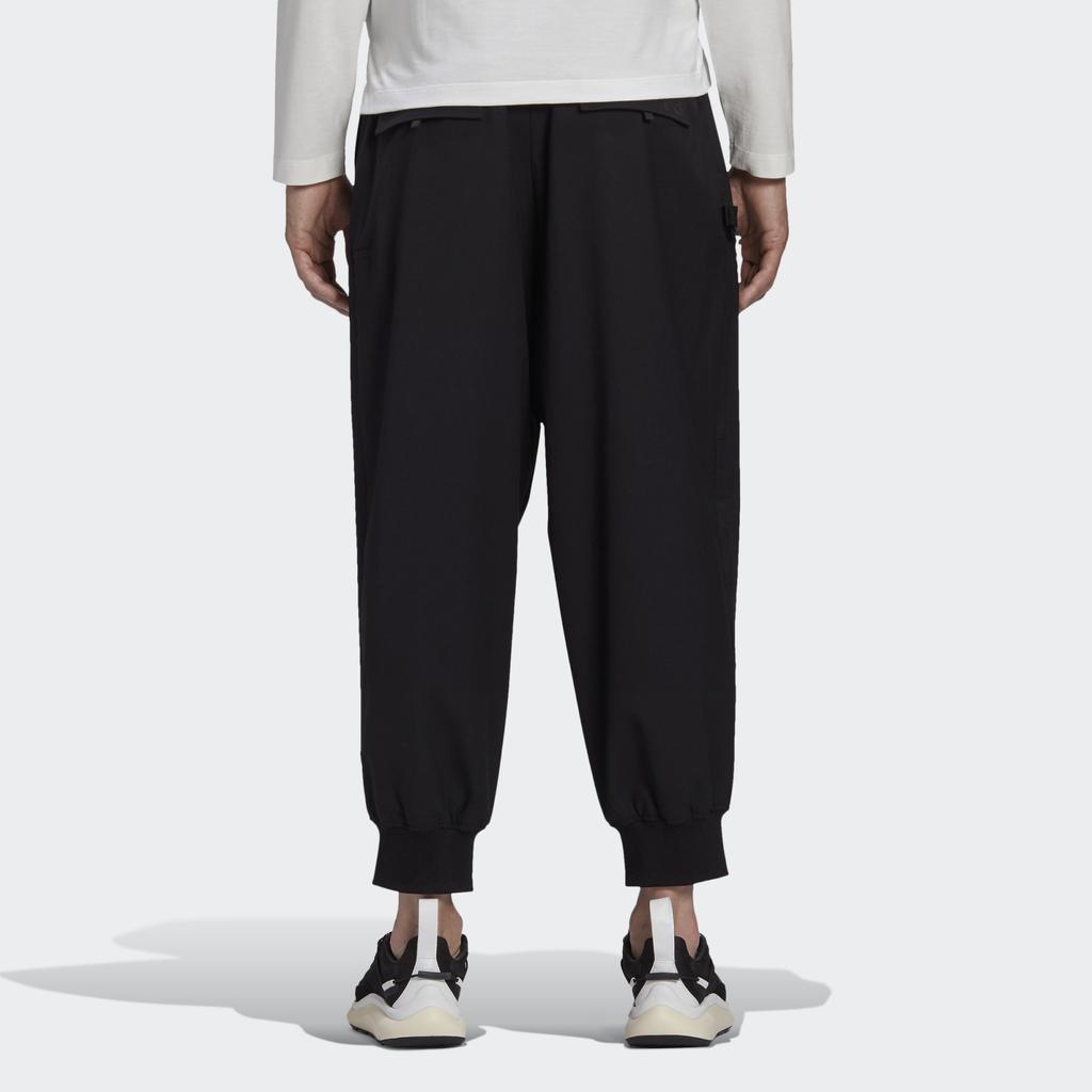 Y-3 Refined Wool Cuff Pant Black Men Bottoms GK4567