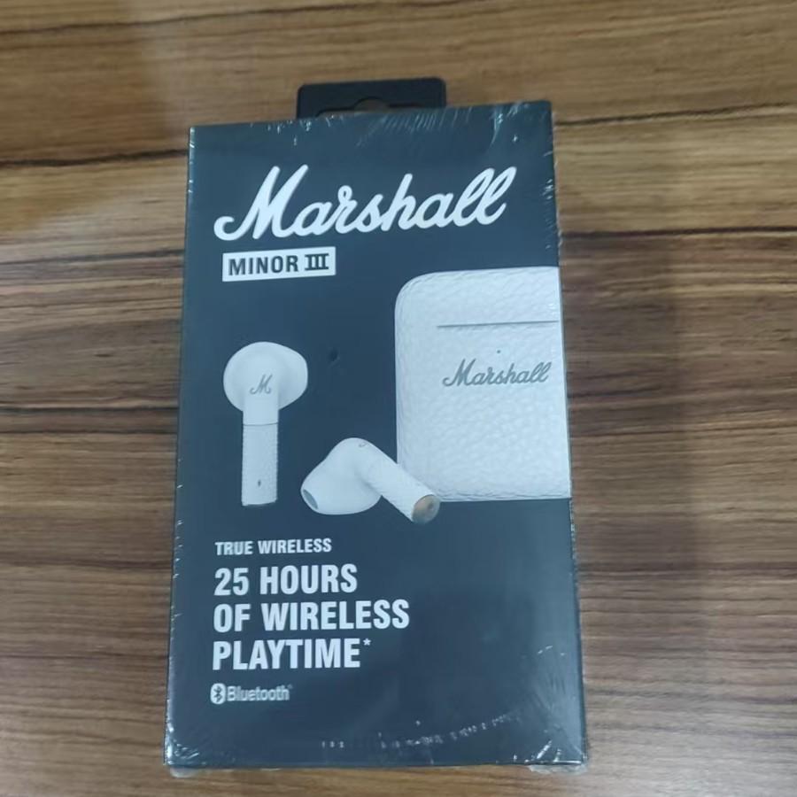 Marshall Minor III Third-Gen In-Ear Bluetooth Wireless Earphones, Cross-Border Compatibility