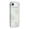 For iPhone Air Case Rhinestone Edge Pearl Love Decor TPU+PC IMD Phone Cover