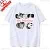 I Love One Directions Print T-Shirts Rapper Short Sleeve T Shirt Vintage Singer Tops Summer Cotton Hip Hop Men Women Tee-shirts