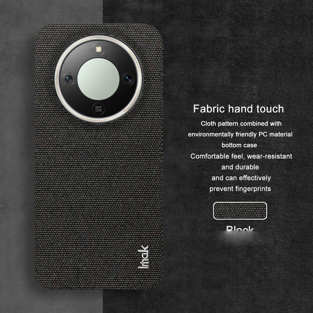 IMAK Ruiyi Serie Leder + PC Hülle für Honor Magic8 Lite 5G/X9d 5G/X70 5G Stoff Textur Handy Rückseite