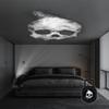 Halloween USB Projector Light Skull NightLight Ghost LED Lamp 360Degree Rotating Switchable Pattern Design Dark & Night Ambiance