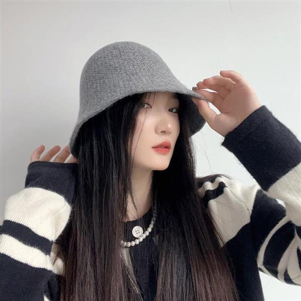 Halo Wool Bucket Hat (Gray)