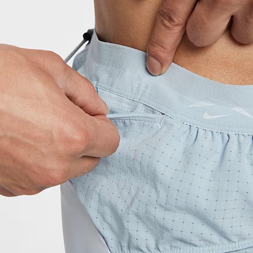 Nike SS25 Trail ADV Sports Series Moisture-Wicking Quick-Dry Trail Running Casual Shorts Men Shorts Blue HJ3573-085