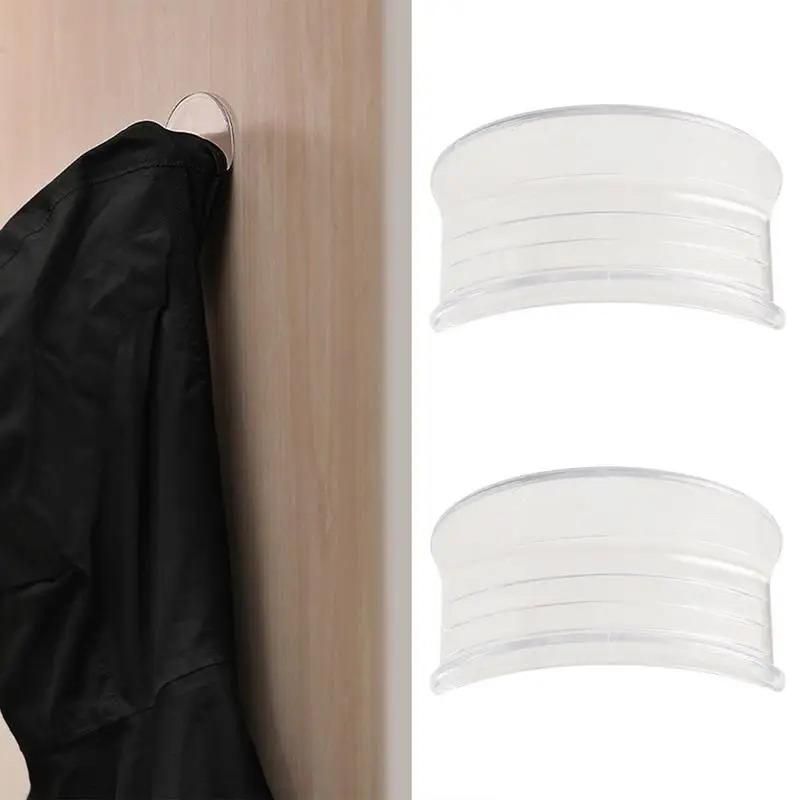 2Pcs Wall Mounted Headband Hair Hoop Storage Rack Punch Free Wardrobe Bag Baseball Cap Holder Hair Circle Belts Storage Hooks