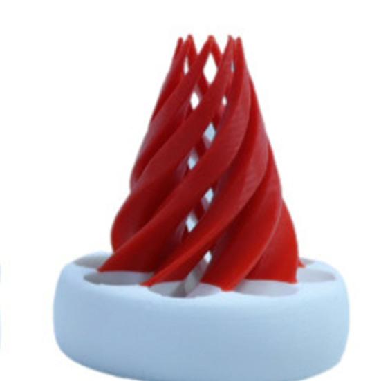 3D Printed Spiral Cone Toy Impossible Christmas Tree Passthrough Sculpture Vortex Thread