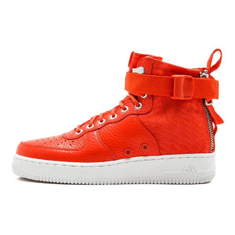 New Nike Sf Air Force 1 Mid Team Orange 917753-800