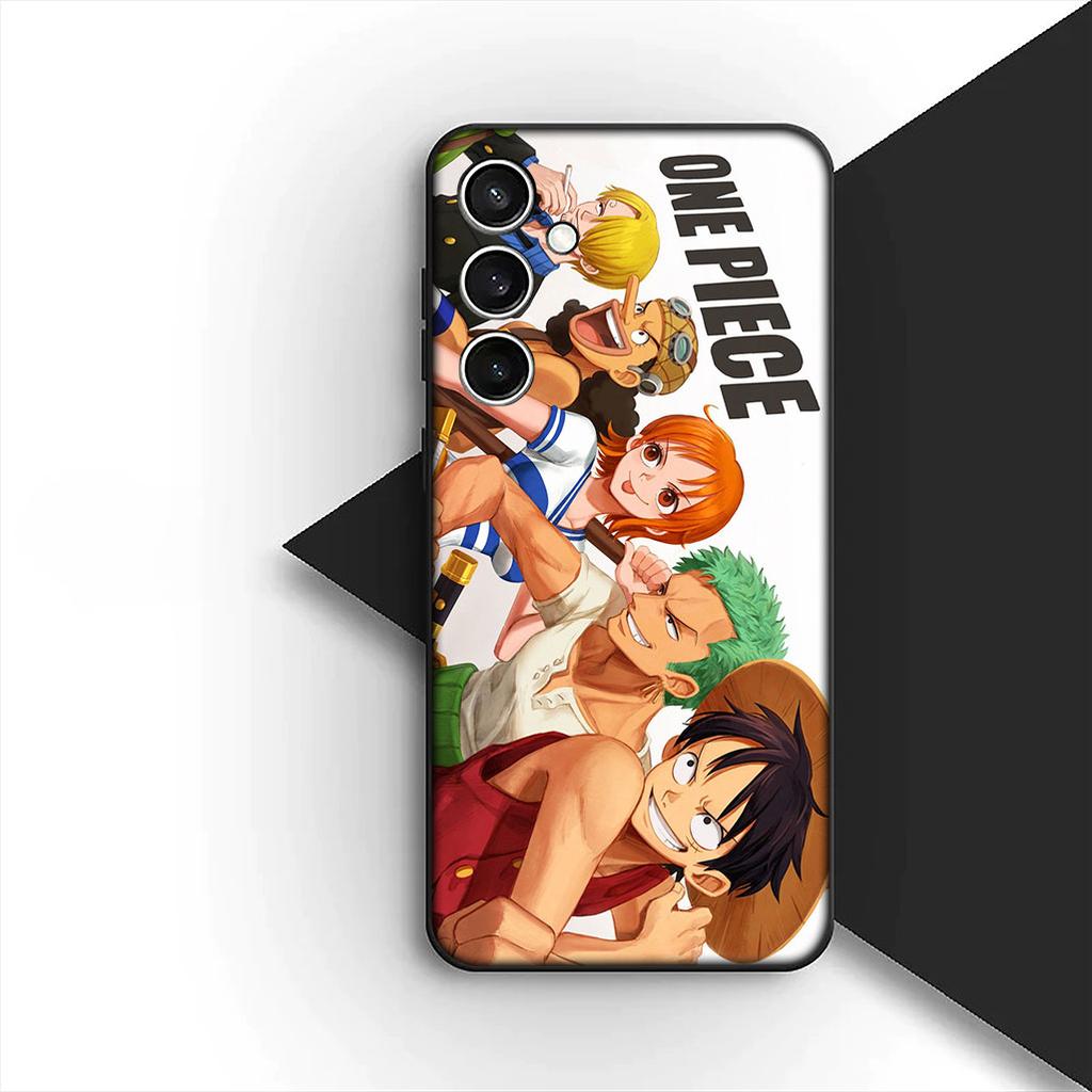 Cover for Samsung Galaxy S20 S22 S21 FE Ultra Plus A07 A17 A15 A16 A25 A57 A37 Phone Case Roronoa Zoro Nami One Luffy Pieces