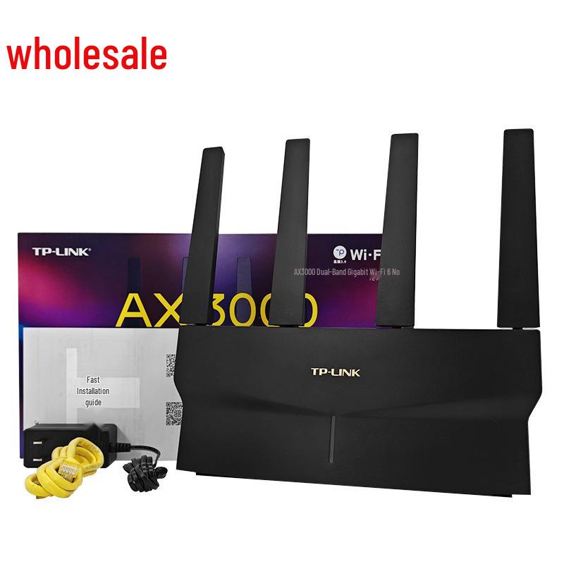 

TP-Link Pulin XDR6010 Wireless WiFi 6 AX6000 Gigabit Mesh High-Speed Wall-Penetrating Router 4 чорний