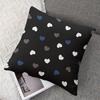 Heart Mix square Jacquard Pillow Cover for Sofa Office Waist Cushion Cover Home Decorative Pillowcase