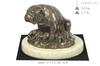 Bulldog II - dog figurine, dog silhouette figurine, trophy for Art-Dog dog show exhibition