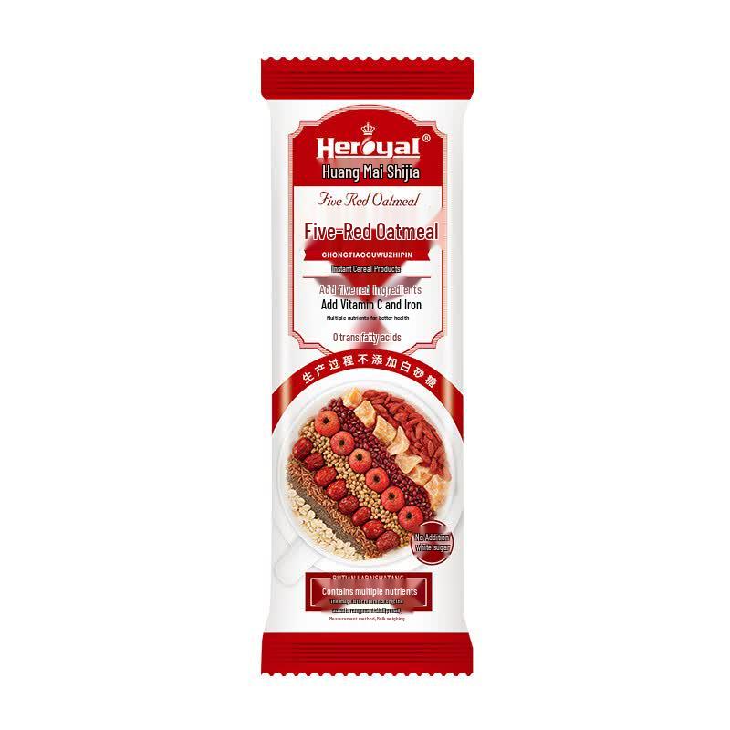 Huang Mai Shi Jia Instant Five Red Oat Cereal