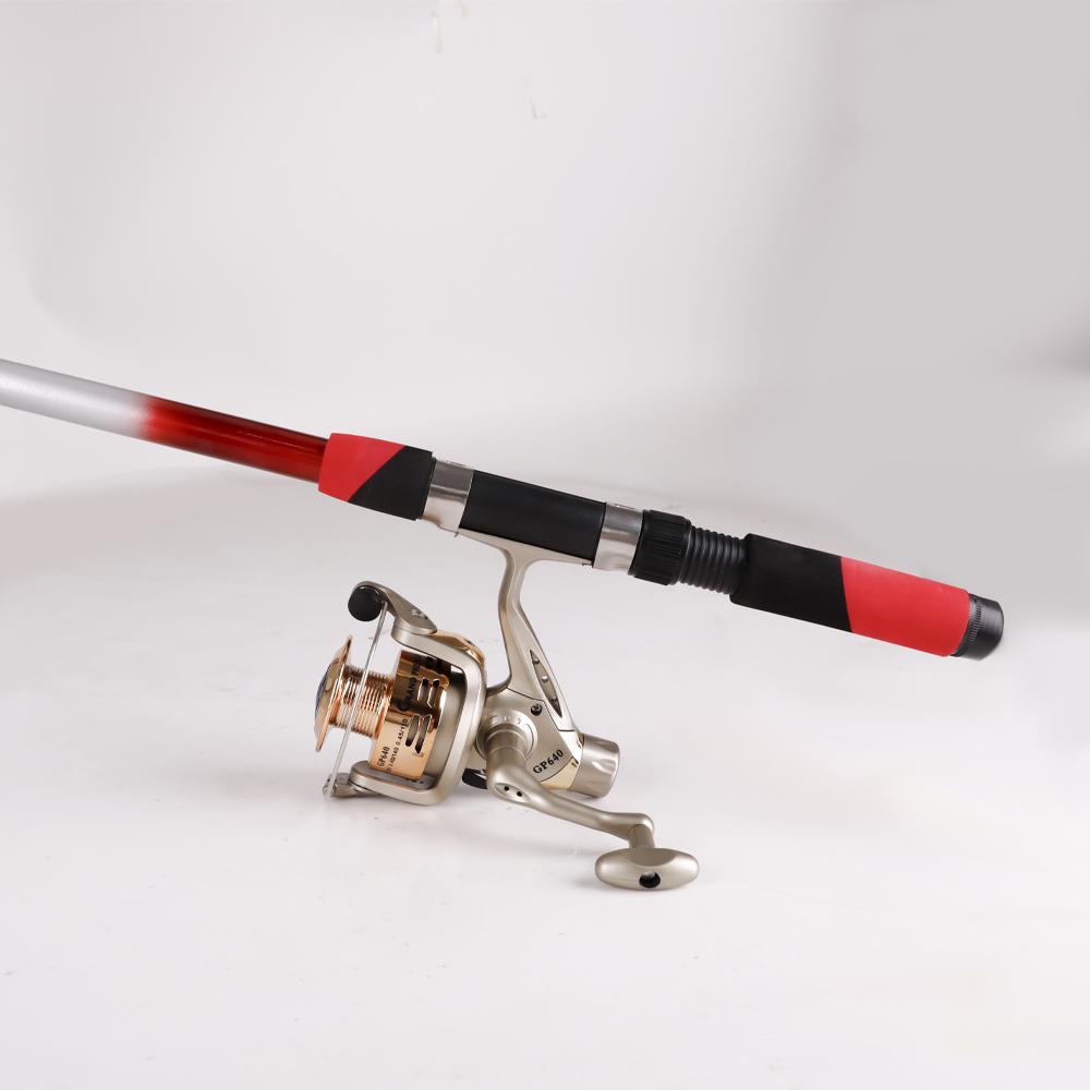 FTK Ultralett Teleskopisk Spinnfiskestang - Bærbar, Rask Aksjon Karbonstål for Utendørssport