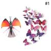 Colorful Simulation Butterfly 3d Wall Sticker Living Room Bedroom Decorating