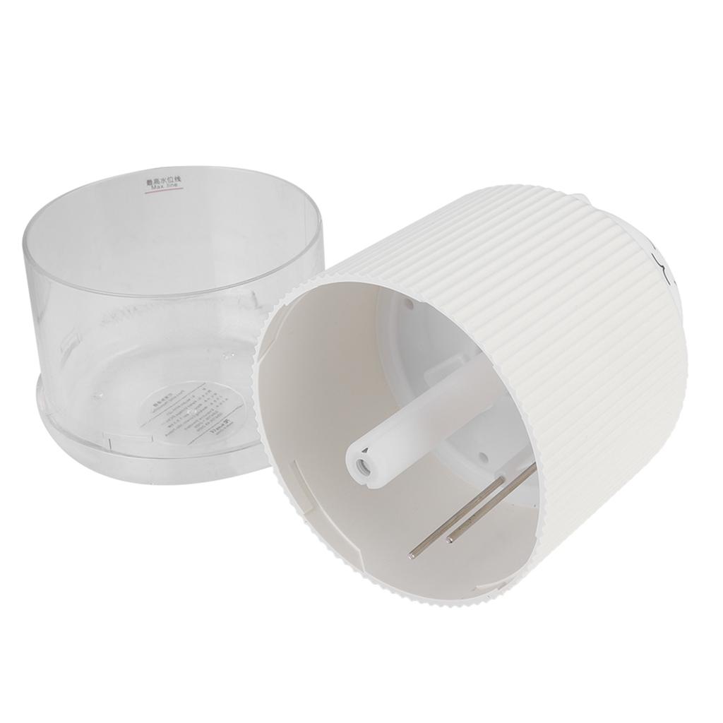 White Plastic 300ML Cat Ultrasonic   Humidifier USB Mist Mistorizer Household LED Night Light