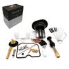 SHU.M-T Compatible with Kawasaki 250TR (TR250) Single Cylinder Motorcycle Carburetor Repair Kit, Plunger Diaphragm Assembly Included