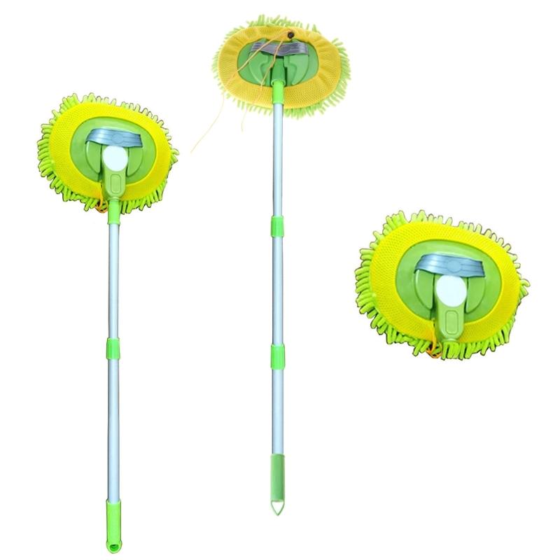 Adjustable Car Wash Brush Mop with Long Handle Car Cleaning Supplies  Auto Care Detailing Washing Brush