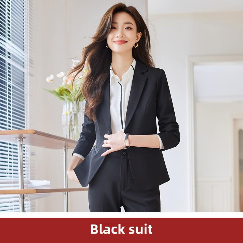 

Женский облегающий профессиональный офисный костюм 2025 года в Корейском стиле XXL