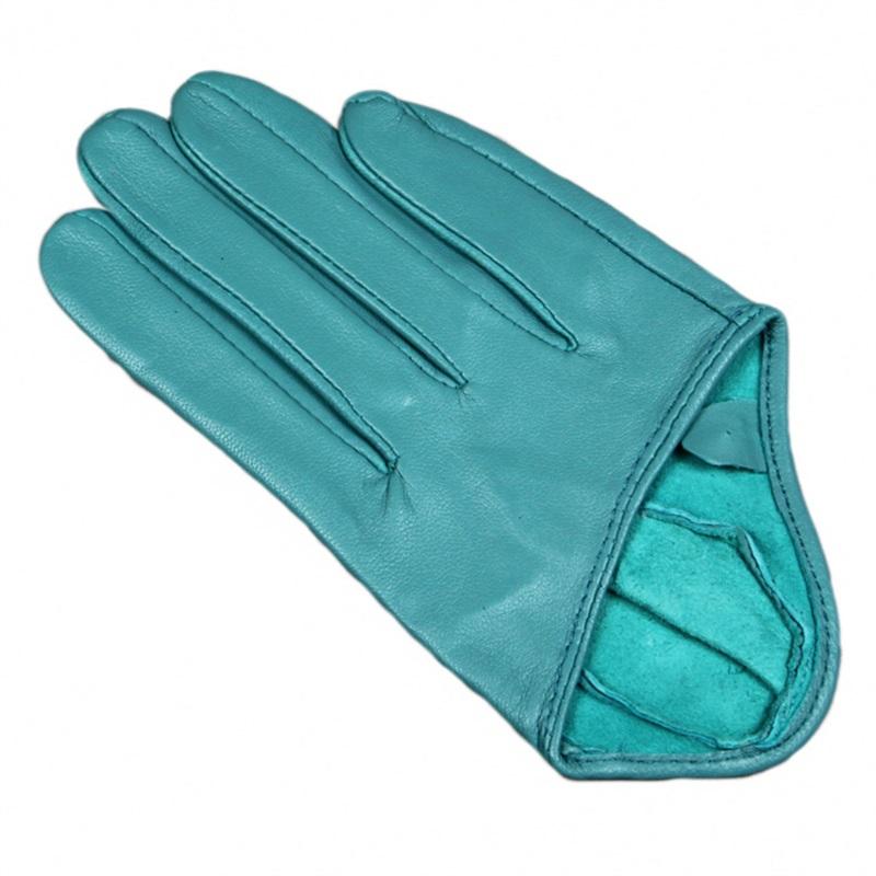 Sexy Ladies Touch Screen Party Opera Sheepskin Spring Women Leather Gloves