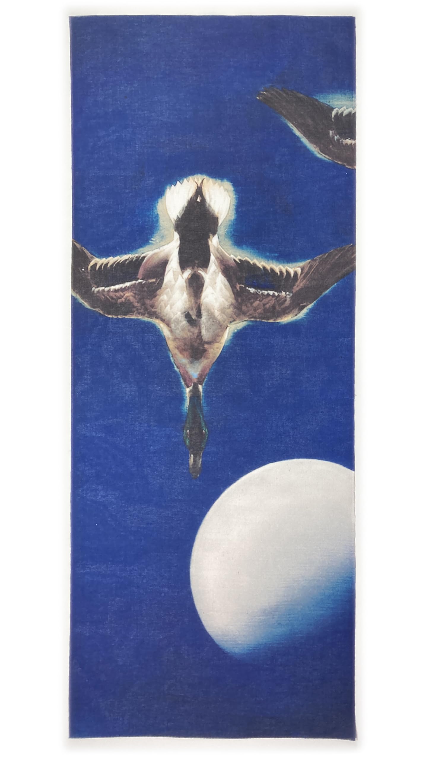 

hand towel from the past and by Ryushi Southern Ukiyo-e present, Kawabata, The Flight