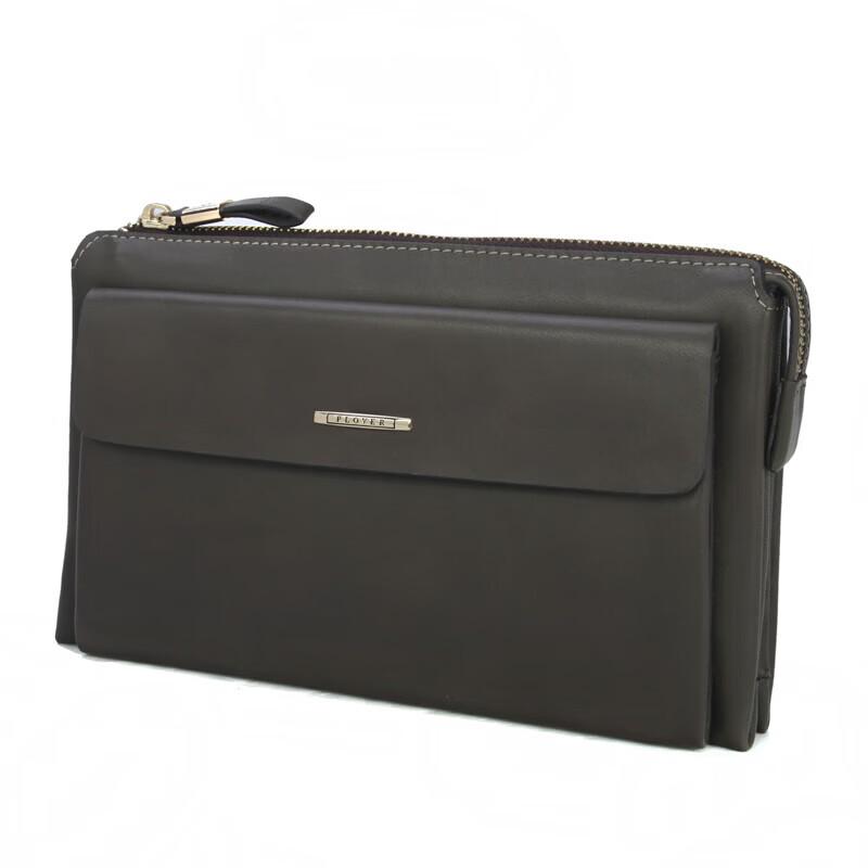 PLOVER Top-Grain Leather Multi-functional Business Bag