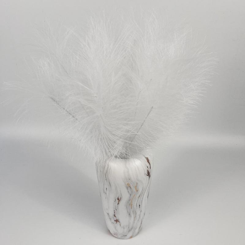 20Pcs Artificial Pampas Grass 54cm Large Artificial Fluffy Reed Fake Flower Feather Arrangement for Floor Vase Boho Farmhouse Home Wedding Decor
