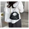 Womens Hobo Bag Luxurious Shoulder Bag Rhineste Purse Stylish Crossbody Bag For Dating Casual Outings Party