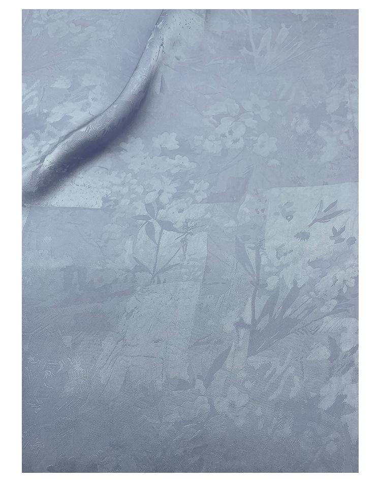 140gsm Silky Jacquard Fabric for Women: Breathable Chinese Style for Spring/Summer