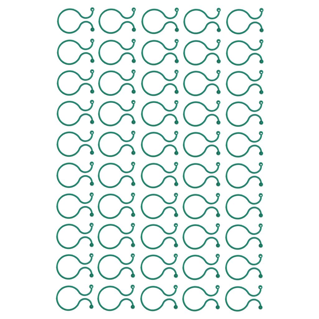 Plant Clip 50pcs EightShaped Buckle Fixing Clip Durable Garden Plant Support Clips for Branches and
