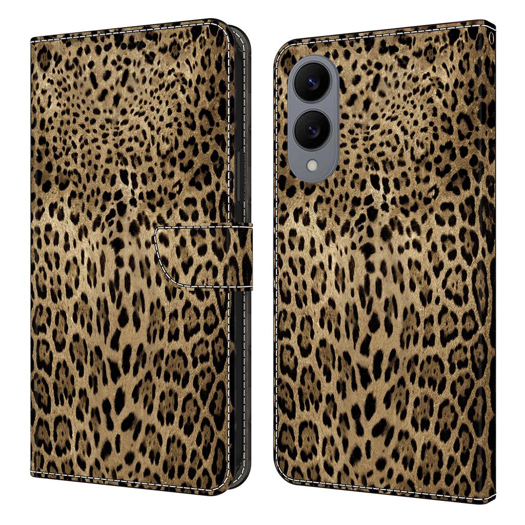 For Samsung Galaxy S25 Edge Wallet Case Pattern Printing PU Leather Flip Stand Phone Cover