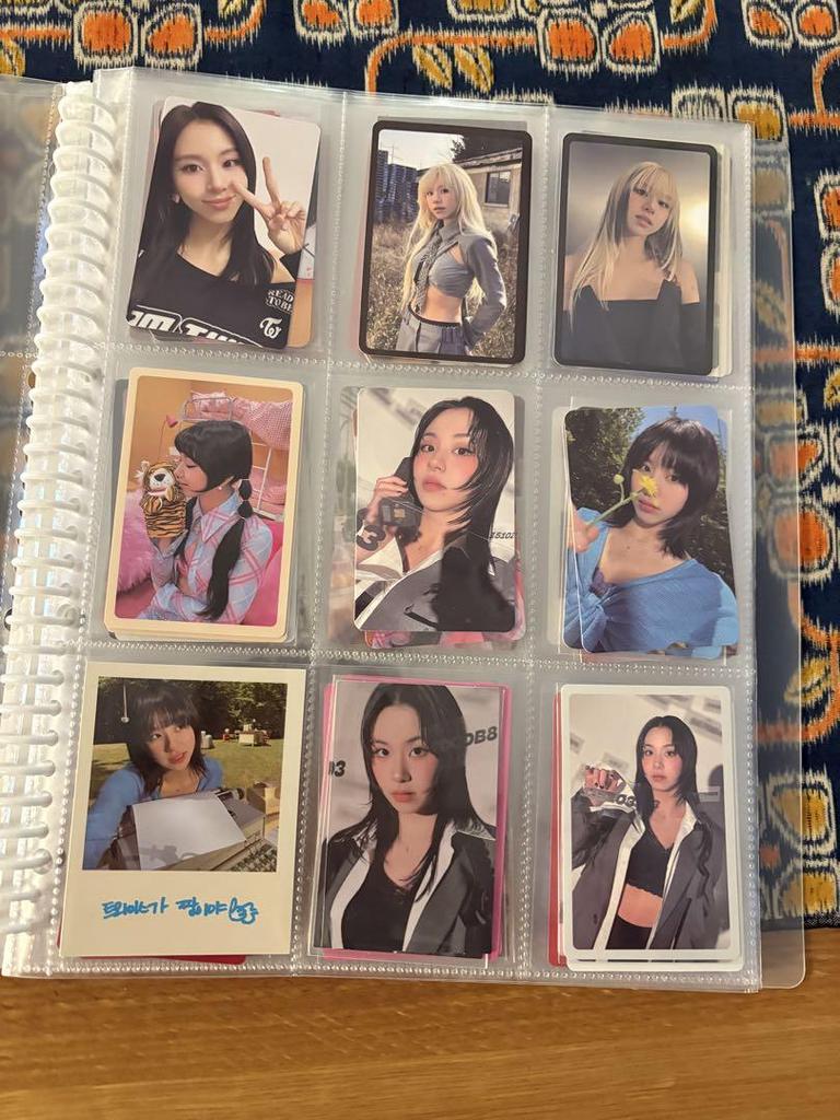 [USED] TWICE Chaeyoung trading card file