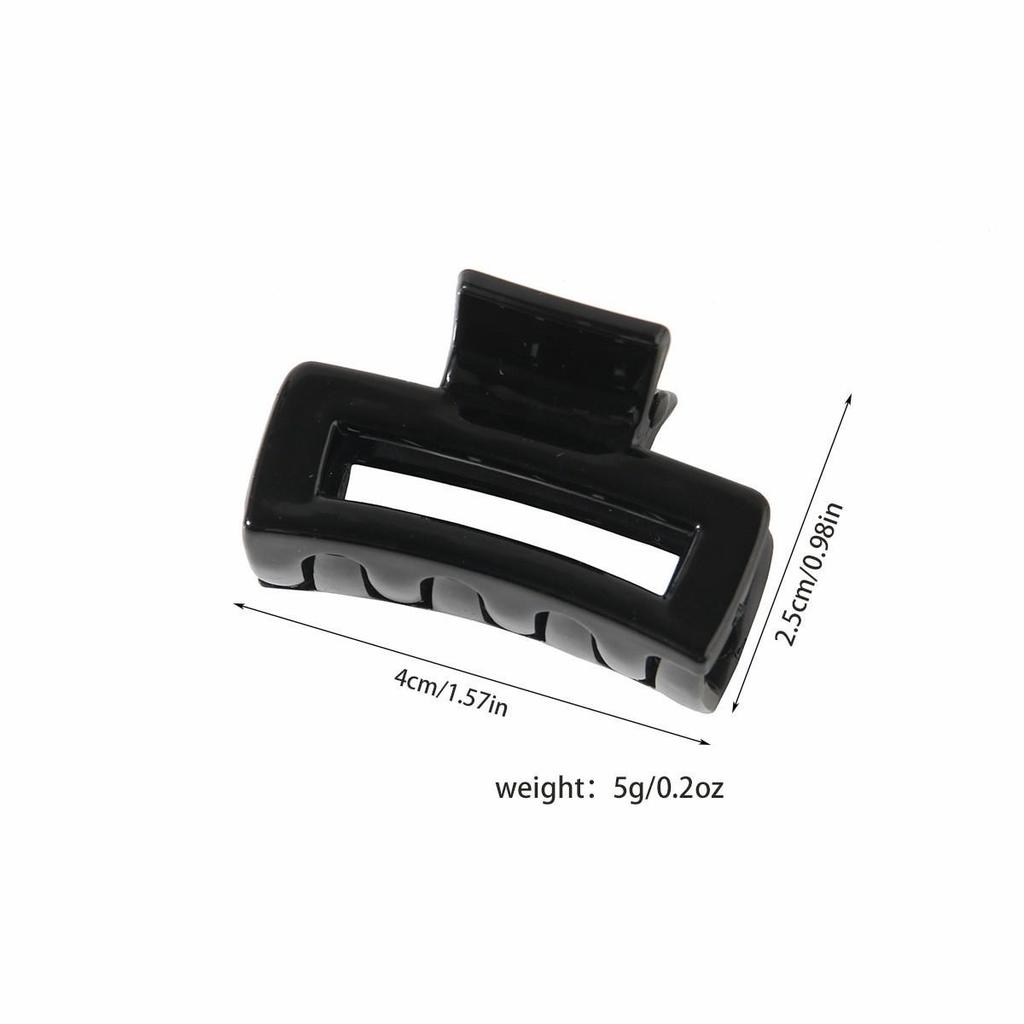 Minimalist Small Plastic Hair Clip - DIY Hairpin Base, Shark Clip, Jewelry Accessory