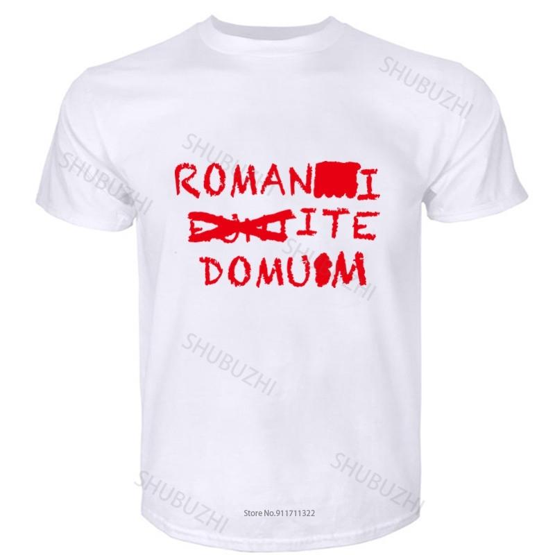 

cotton tshirt for boys brand t shirt mens loose Romans Go Home Romani Ite Domum T-Shirt Romanes Eunt Domus Brian 4XL
