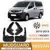 Mud Flaps For  Nissan Succe NV200 2010- MudFlaps Front Rear Fender Car