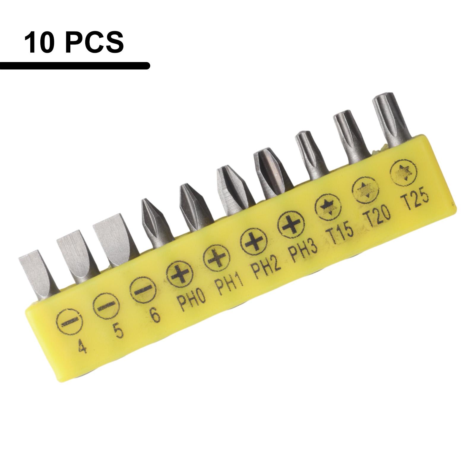 

Magnetic Drill Bit Screwdriver Bit Set Slotted Cross Bit Set