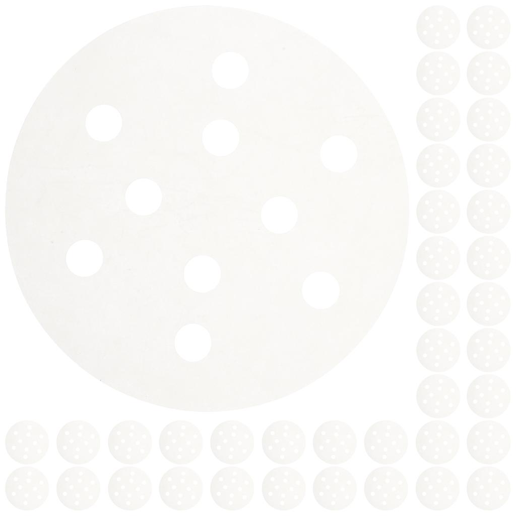 400Pcs Kitchen Steamer Paper Liners Non-Stick Steamer Liner Anti-Skid Pad for Steaming Buns Dumplings Vegetables