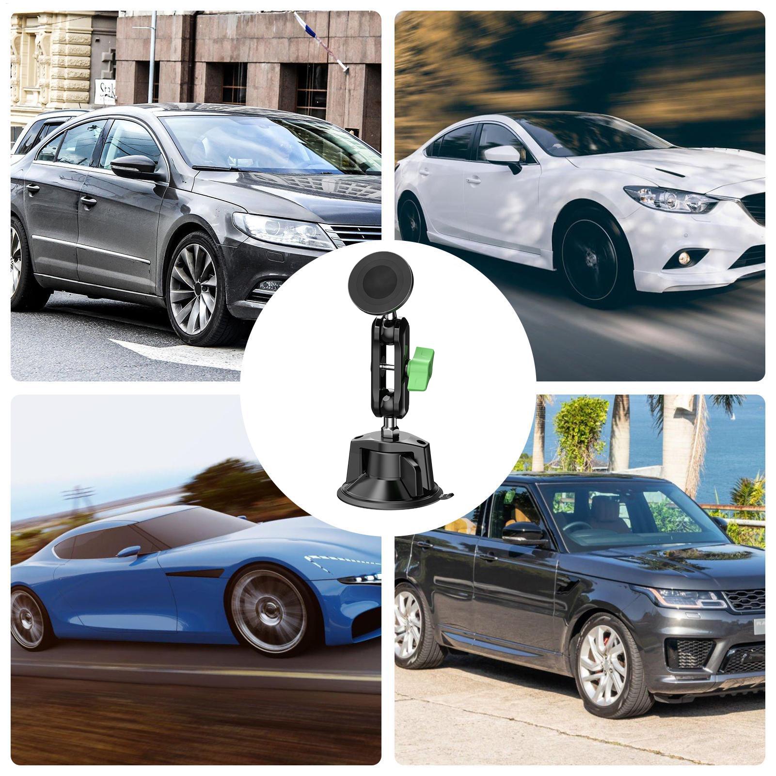 Suction Phone Holder for Car Vacuum Suction Magnetic Car Phone Holder Anti-Shake Auto Navigation Stand for Rv Suv Truck Vehicle CN