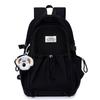 Schoolbag Trendy Versatile Casual Backpack Korean Edition Fashion Color Matching Student School Bag Multifunctional Lightweight Outdoor Sports Bag 