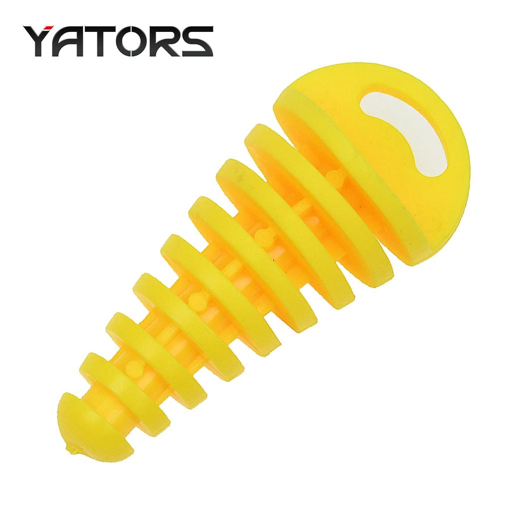 Exhaust Pipe Plug Motorcycle Motocross Tailpipe Rubber Air Bleeder Plug Exhaust Wash Plug Pipe Protector