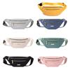 Stylish Multicolor Women Men Fanny Pack Bum Bag For Holiday Travel Money Belt Pouch Wallet
